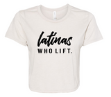 Latinas & Afro Latina Who Lift Crop Top